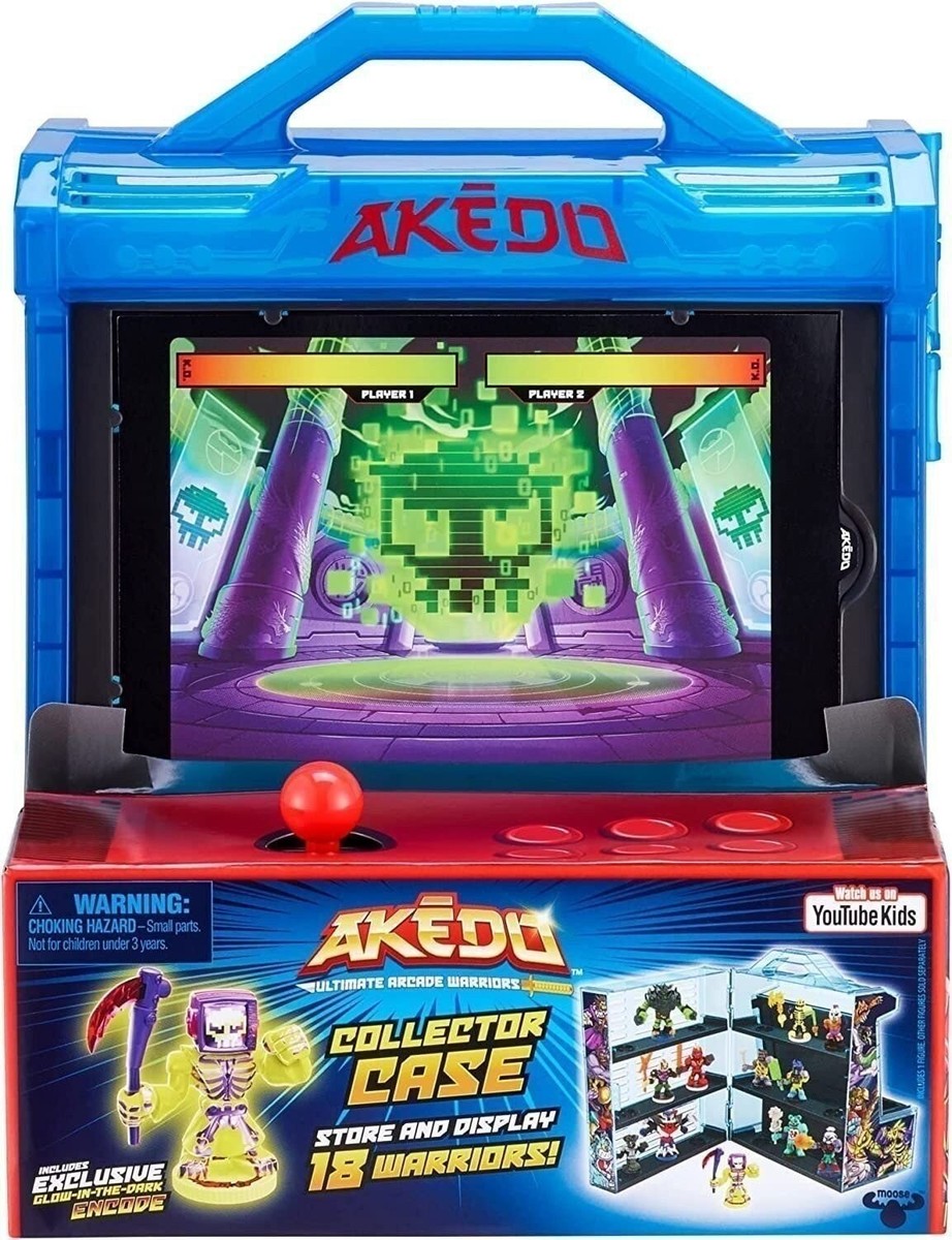 Akedo Ultimate Arcade Warriors Collector Case, Figure Not