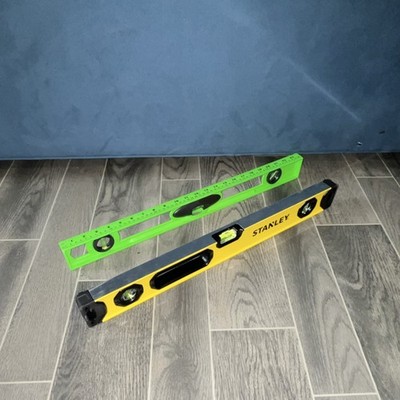 Stanley Plastic Standard Level Set Yellow Black Green