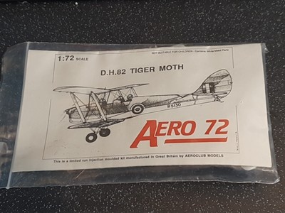 Aeroclub Aero72 De Havilland D.H.82 Tiger Moth Short Run Modellbausatz im Maßstab 1:72