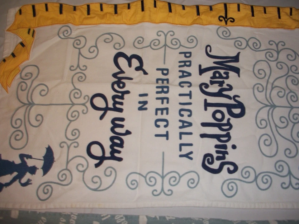 DISNEY MARY POPPINS COTTON DISH TOWELS SET OF 2 - Image 3 of 4