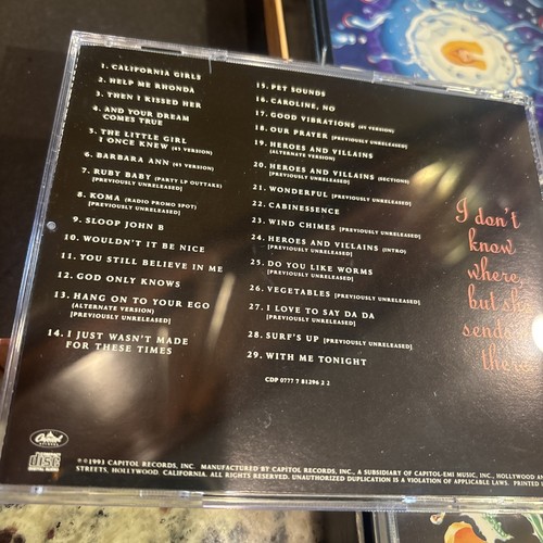 Beach Boys 5-CD Box Set Good Vibrations 1993 Complete TESTED EXCELLENT FS - Imagen 16 de 21