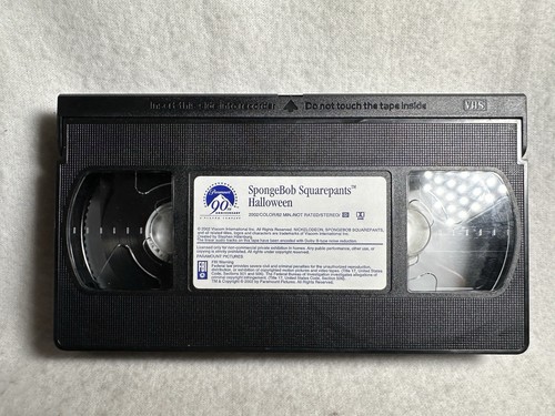 SpongeBob Squarepants Halloween VHS 5 Spooky Sea Tales Nickelodeon 2002 - Picture 4 of 5