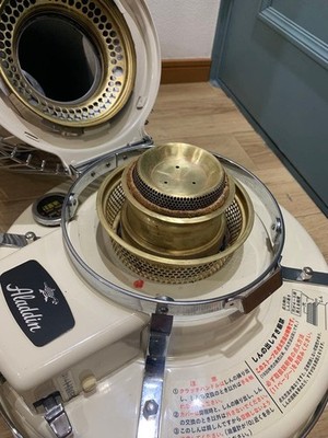 Aladdin 39 Zoll Blue Flame Heizung mit neuem Filter und Notfallknopf Problem