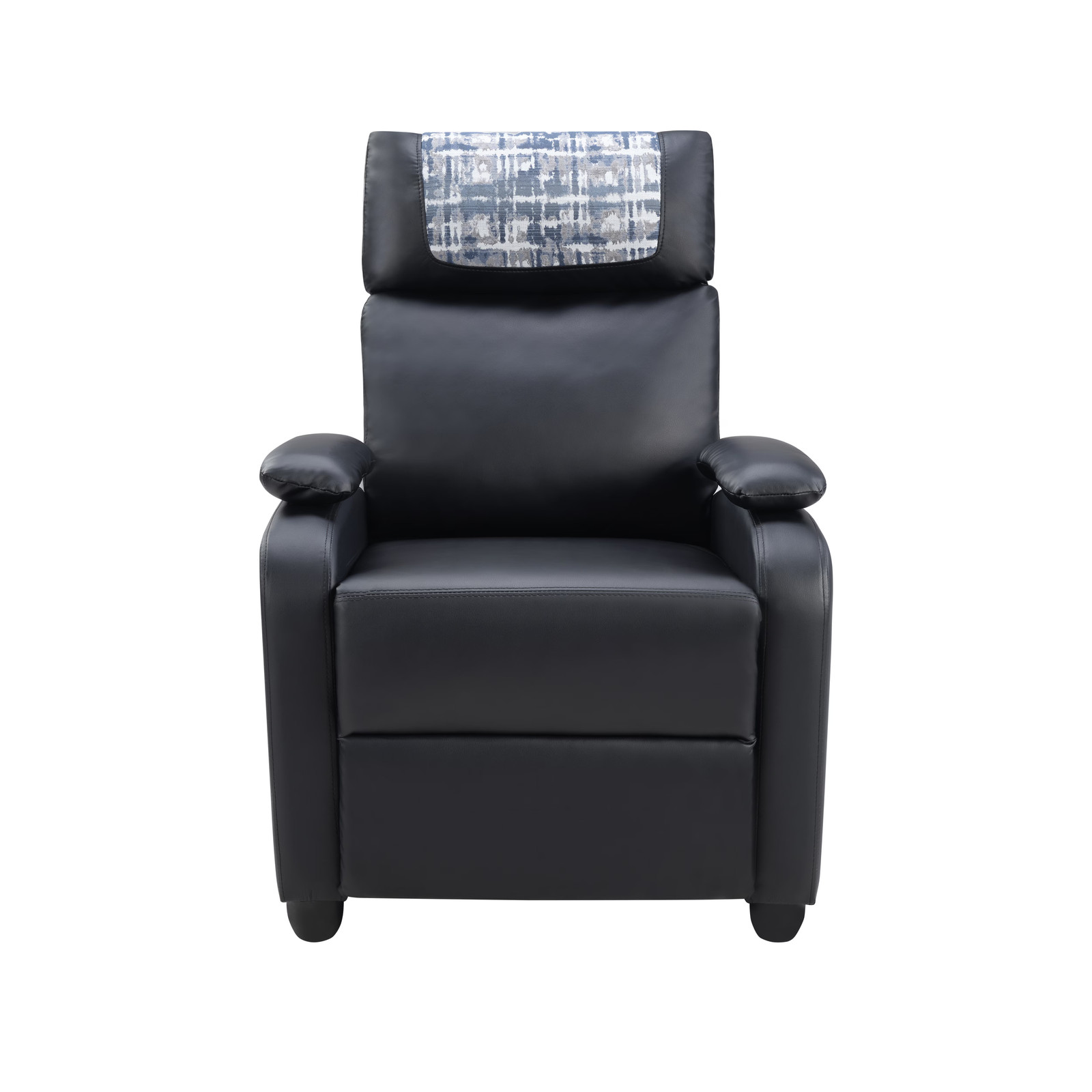 Classic Manual Recliner Chair w/Comfortable Arms and Back Single Sofa for Living