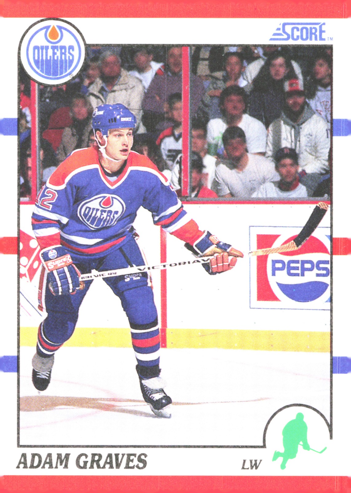 1990-91 Score American #163 Adam Graves