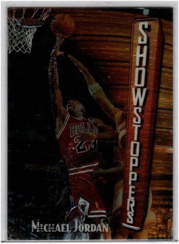 1997-98 Topps Finest Showstoppers With Coating #271 Michael Jordan Bulls
