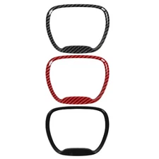 Central Control Steering Button Frame Trim Car Panel Interior Accessories