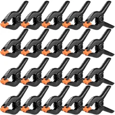 20 Packs Spring Clamps, 3.5 inch Spring Clamps Heavy Duty for Crafts and Prof...