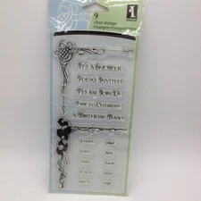 Invitations - 2008 Clear Stamp Set - Inkadinkado #97520