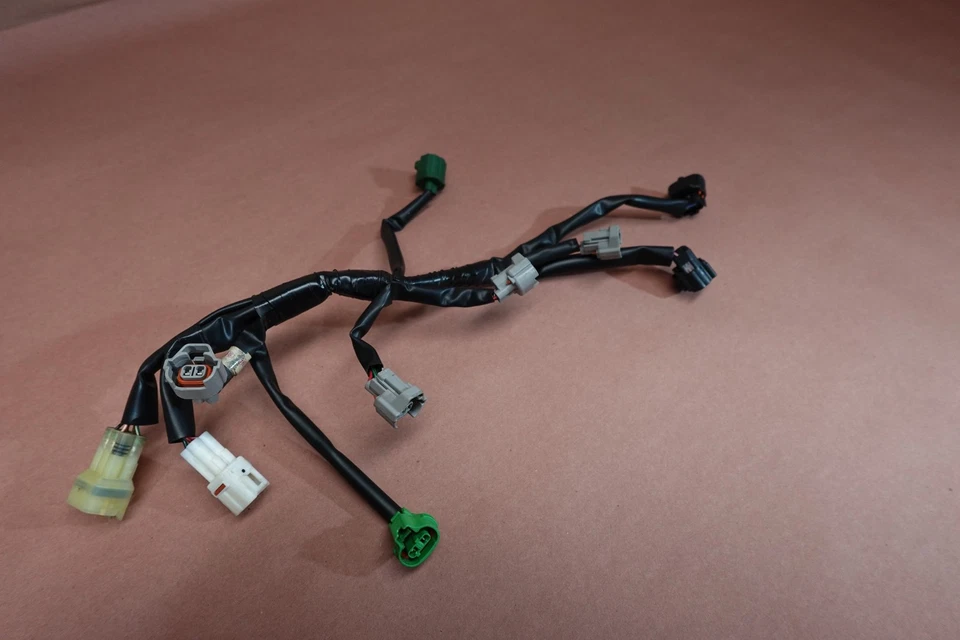 Yamaha FZ6-S FZ6S FZ6 FZ600 2004-2009 cuerpo del acelerador arnés de cables enchufe de telar Foto 3 de 4