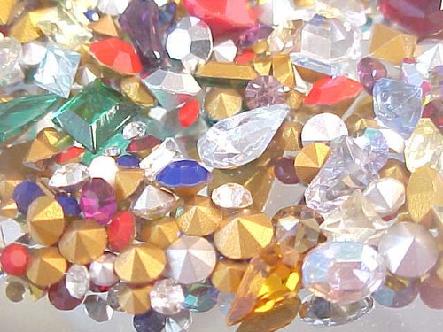 120 SWAROVSKI CRYSTAL VTG LOOSE RHINESTONES HUGE LOT JEWELRY REPAIR DESIGN NOS - Picture 10 of 12