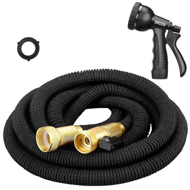 25 foot garden hose coil garden urceri 25 foot expandable garden hose with 34 solid brass fittings function urceri foot with 34 25 foot garden hose coil garden urceri 25 foot expandable garden hose with 34 solid brass fittings function urceri foot with 34