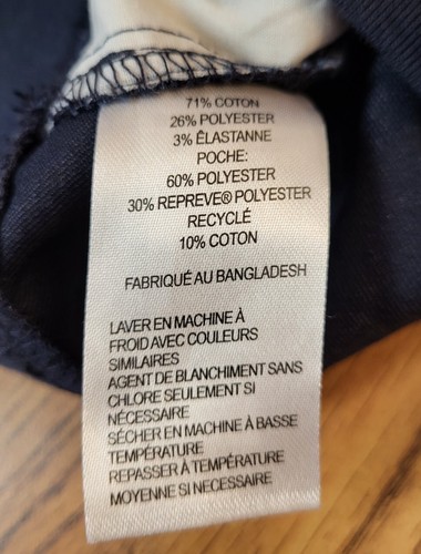 3 French Toast 20 Girls' Wrinkle No More Pull-On Tie-Front Tan & Blue Shorts - Picture 4 of 9