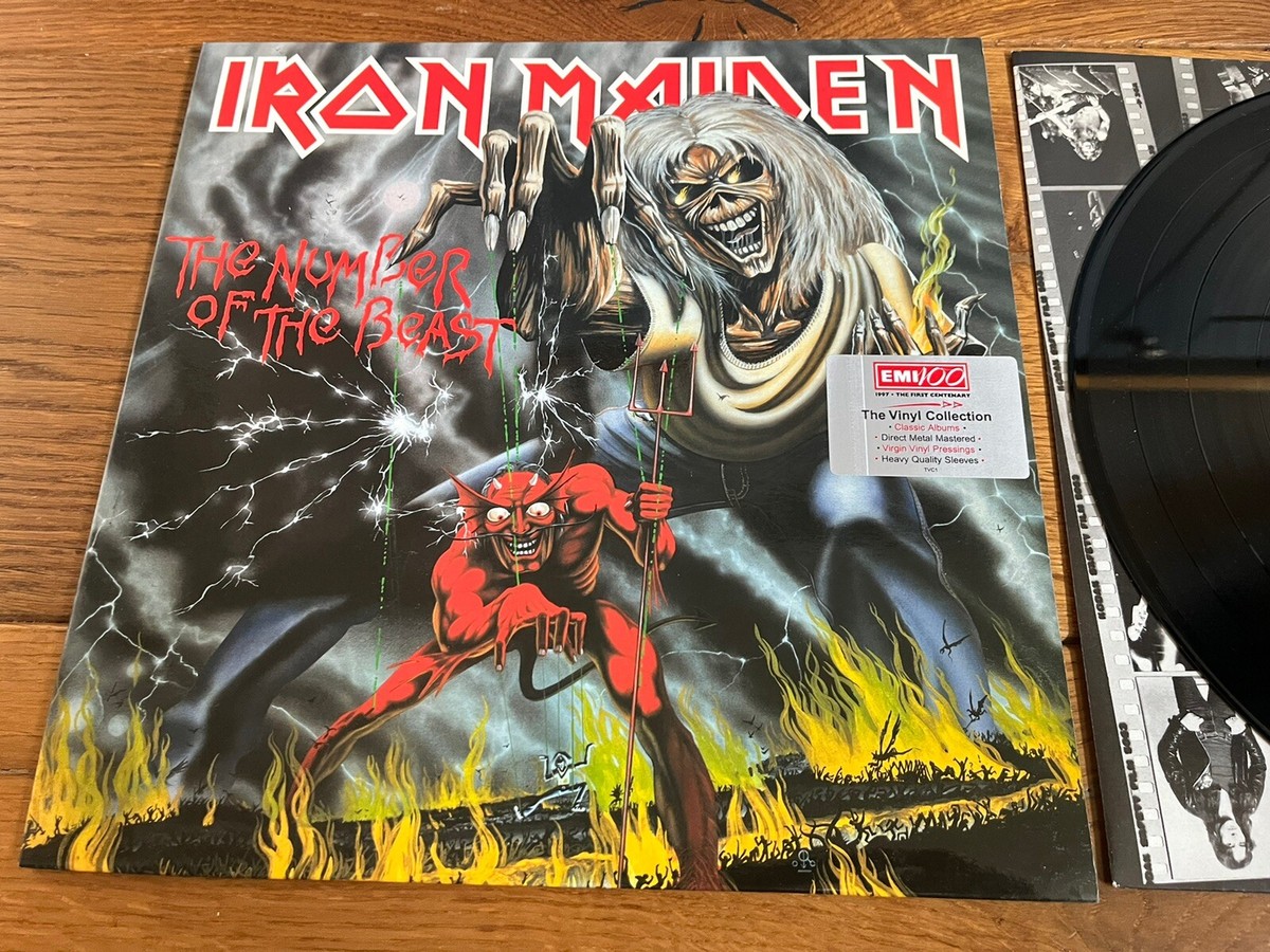 iron maiden vinyl / 100 EMI Centenary Edition / Number Of The