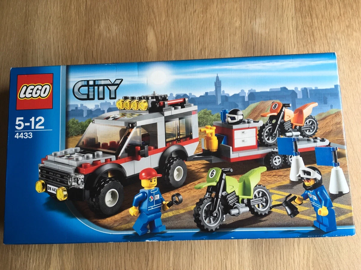 Ren stadig foretrække New Lego City Dirt Bike Transporter 4433 Retired Set 673419196260 | eBay