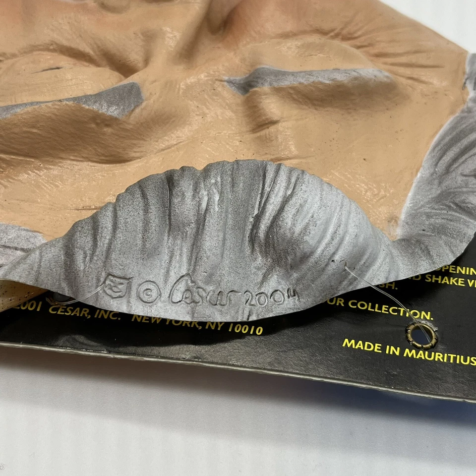 Vintage Adult Bill Clinton Soft Vinyl Half Mask Halloween Costume Dress Up Cesar - Image 4 of 4