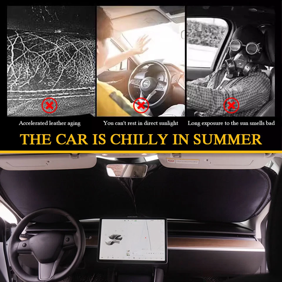 Подходит для ветрового стекла Ford Explorer солнцезащитный козырек козырек УФ тепловой блок окно чехол новый - Изображение 4 из 4