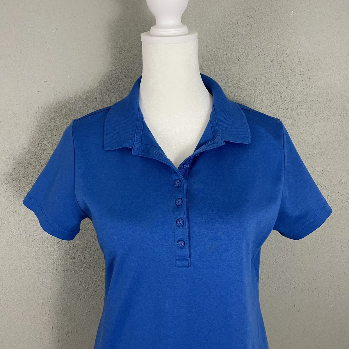 lands end petite polo shirts