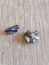 Insigne, Boutonnière émaillée. Lot hockey 