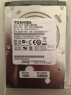 Toshiba Satellite C50D 11Q A 138 13X Hard Disk Drive HDD 500 GB ...