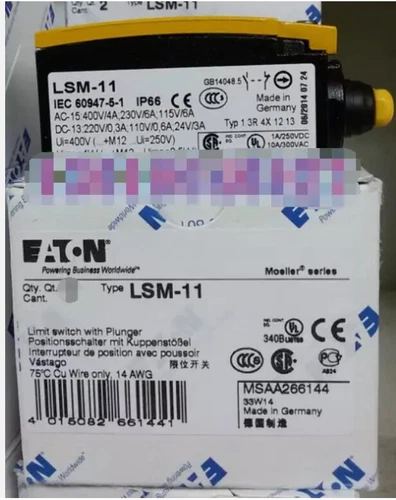 1PCS New Eaton Moeller LSM-11 LSM11 Limit Switch Brand