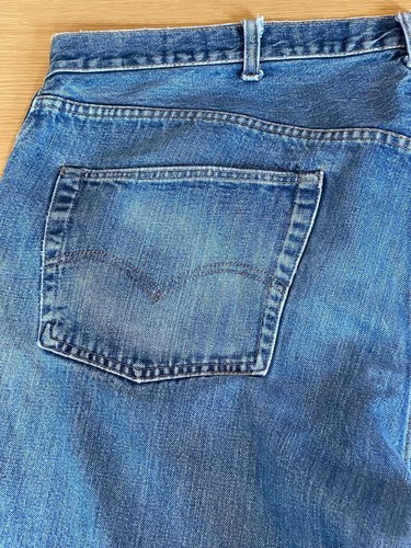 VTGE Levi’s 501 REDLINE SINGLE STITCHED SELVEDGE 70s 42x 28 - Picture 15 of 24