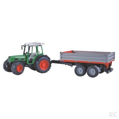 りょう!ブルーダー トラクター クラース FENDT 1:16 Bruder Fendt Farmer 209S With Trailer 1:16 Scale Model