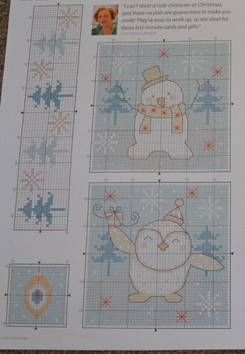 Selección de tarjetas de Navidad, etiquetas, carta de punto de cruz de Año Nuevo menú desplegable - Imagen 88 de 112