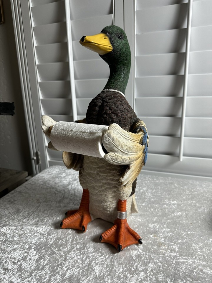 Duck Toilet Paper Holder eBay