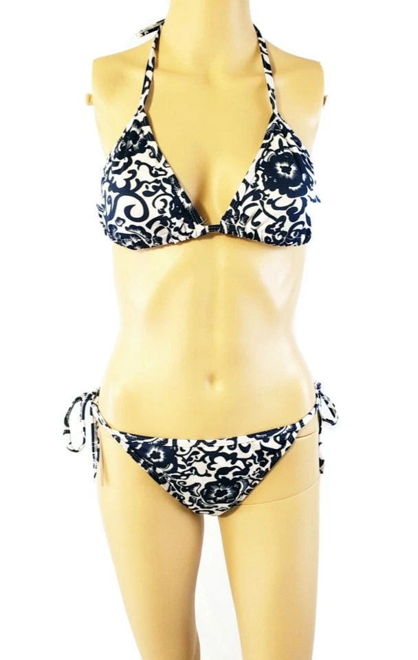 Chuns Moda Para Mujer 2 Piezas Clásico Cuerda Bikini Traje de Baño Talla Única Foto 4 de 4