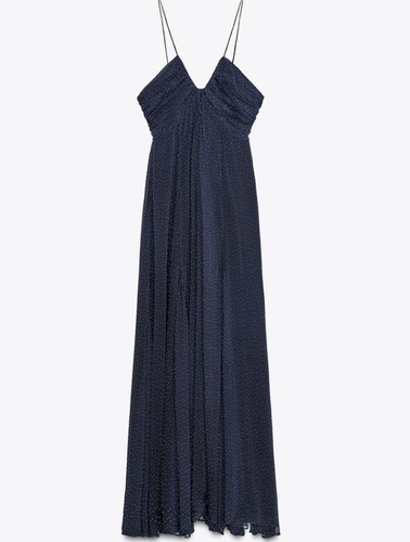 ZARA mujer ZW Collection Polka Print Dress Limited Edition elegant casual cute - Imagen 6 de 7