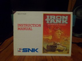 Iron Tank PAL NES Complete