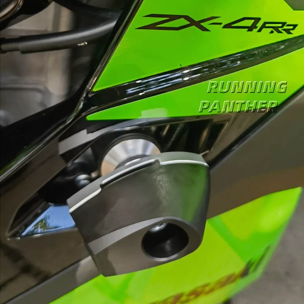 Side Engine Guard Frame Crash Sliders For KAWASAKI NINJA ZX-4RR