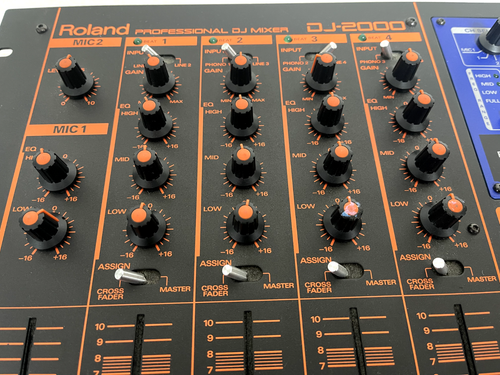 Roland DJ-2000 Professional DJ Mixer 4-channel Mixing DJ2000 Used From Japan - Bild 3 von 17