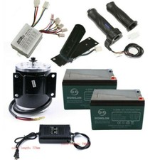 24V 500W Brush Motor Kit Controller Pedal for Electric ATV Scooter Quad Trike
