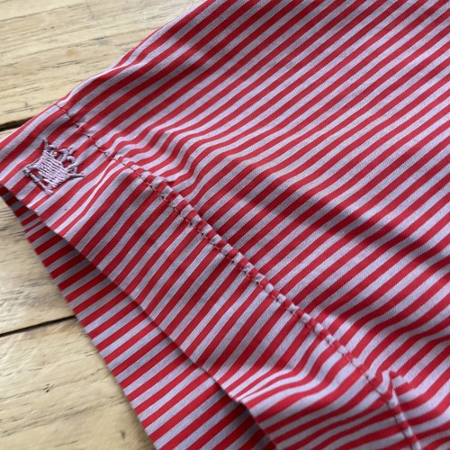 LOUIS PHILLIPE Button Up Shirt Men L 44" 40cm Red Striped Premium Cotton Picnic - Picture 6 of 24