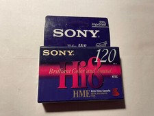 Sony HME Video Hi8 120 minute 8mm Blank Tape Cassette Metal Evaporated Brand NEW