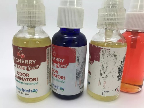 4x Scent Air Freshener Concentrated Spray Car Cherry Odour Eliminator MyMe Fresh - Picture 5 of 12