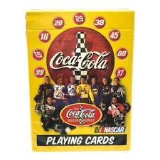 2002 NASCAR Coca-Cola Team 9 Racers Bicycle The US Playing Card Company Sealed