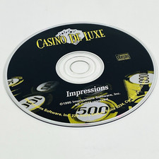 Casino De Luxe 1995 CD-ROM Software Video Game