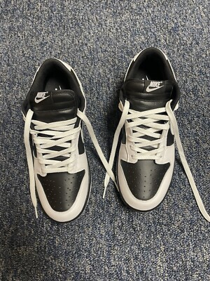 Nike Dunks Custom Panda Design!! Size 10.5 and very slightly used. 