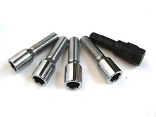 20 Pcs Lug Bolts Nuts Tuner Bolt 12x1.5 VW Audi BMW 40mm Shank