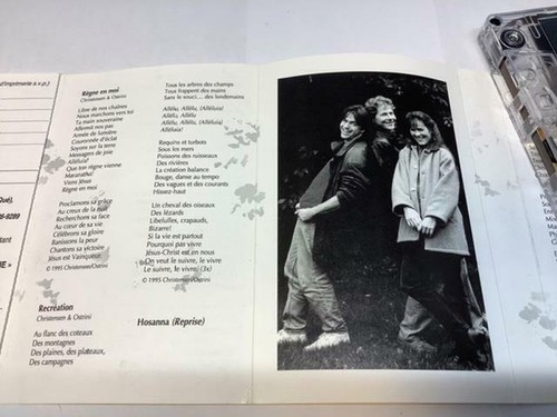 EXO Audio Cassette Tape ECLATS 1995 CCÉDILLE BRUXELLE EXO-001C Paroles Incluses - Picture 3 of 5