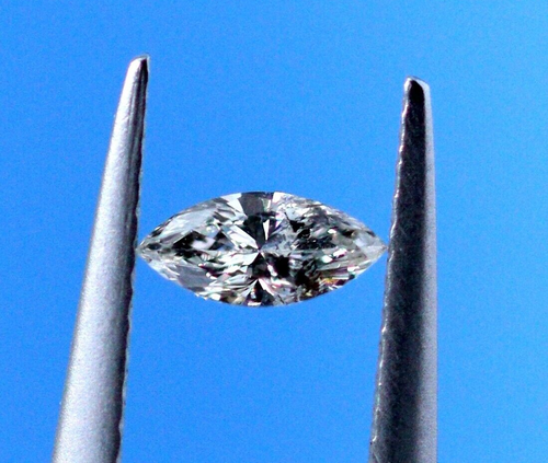 Certified Natural Diamond Loose Small Marquise Cut Color J/SI2 Clarity 0.069 Ct - Picture 3 of 11