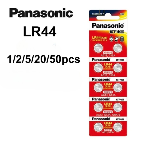 Panasonic Button Cell Batteries CR2032 CR2025 CR1632 CR2016 CR2450 LR44 LR41 - Picture 22 of 23