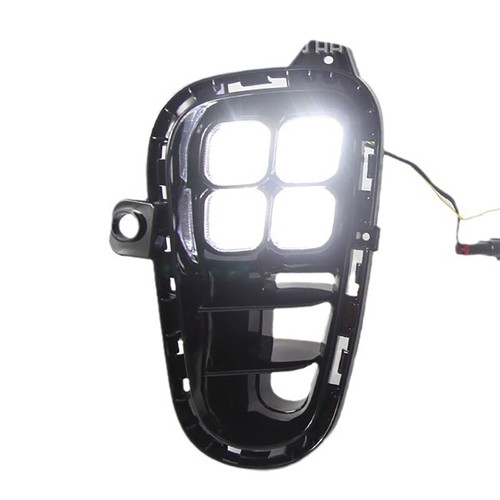 Car DRL Front Fog Lamps Daytime Running Lights For Kia RIO 2017 2018 2019 2020 - Picture 9 of 12