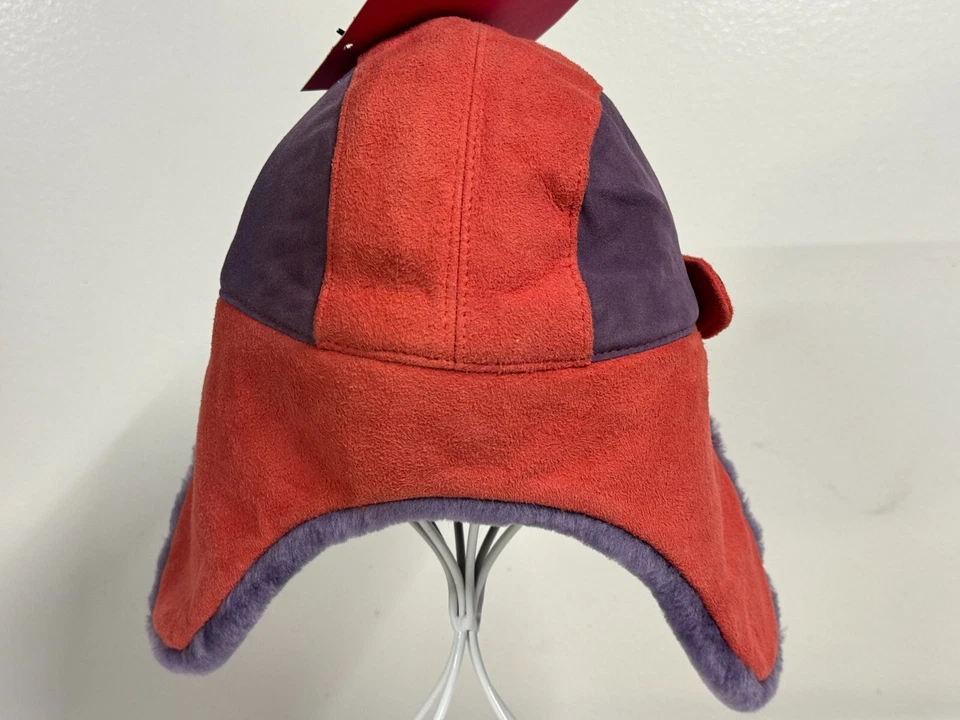 UGG kids Pink & Purple Sheepskin Shearling BAILEY Trapper Hat size 2-4 YR - Image 2 of 4