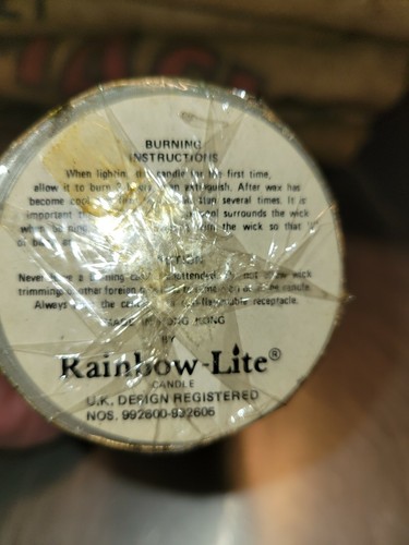 Vintage Rainbow-lite NOS  SANTA  with guitar Candle  - Picture 4 of 7