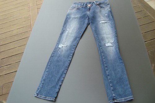 LTB " Molly " Damen Denim Jeans W30 L32 Stretch blau Skinny Low Rise Slim Leg - Bild 4 von 11