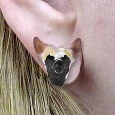 Conversation Concepts Chinese Crested Dog Earrings Post